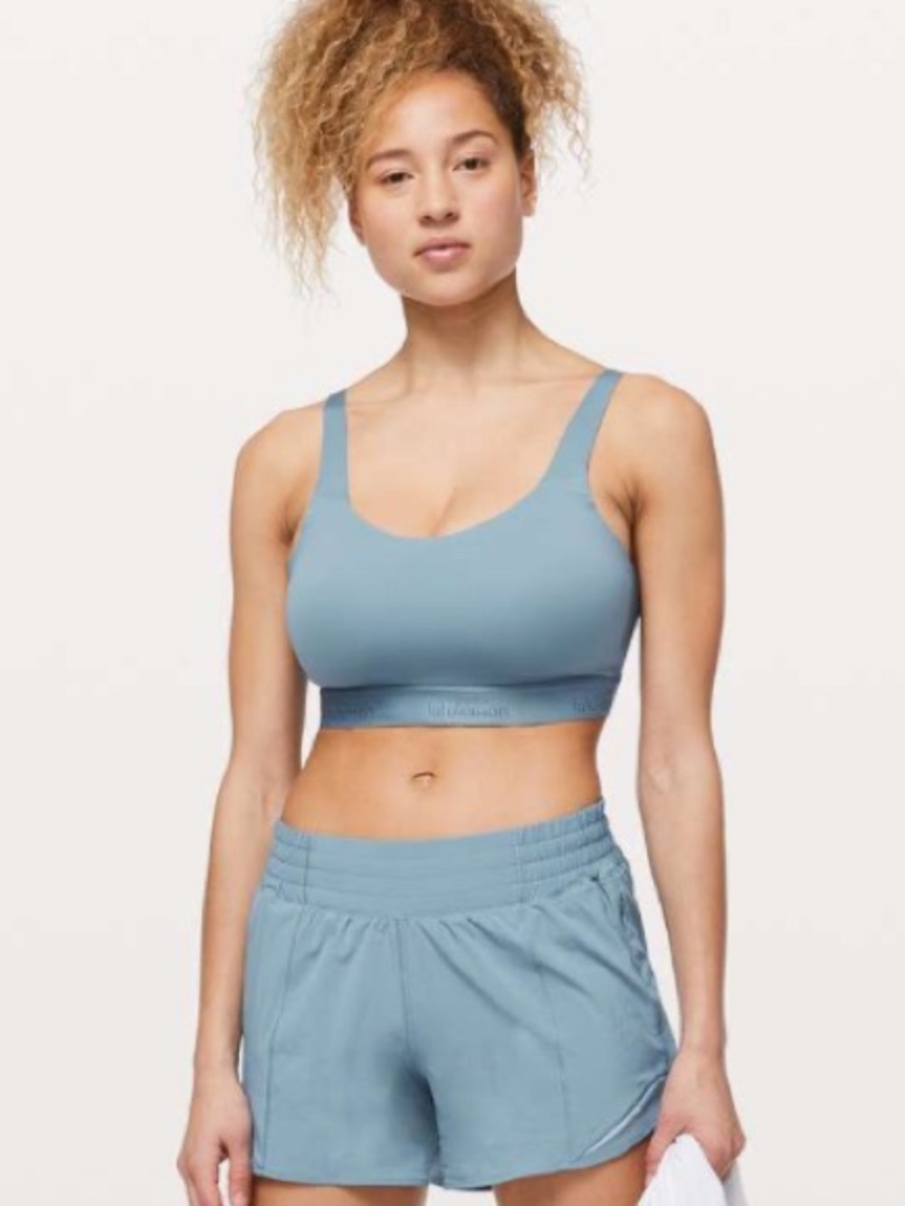 Lululemon Fine Form Bra Utility Blue - Picture 3 of 9